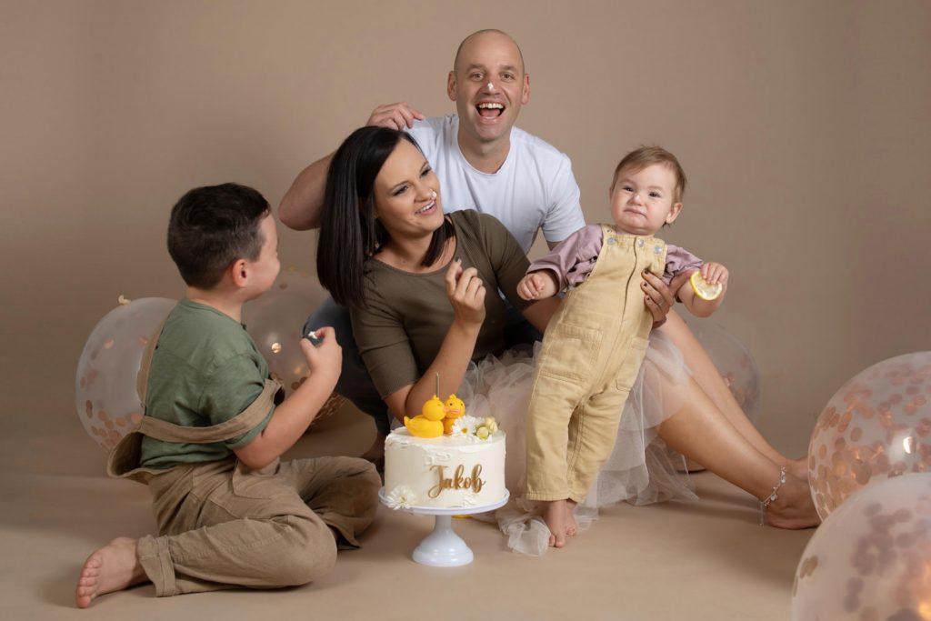 cake smash fotografiranje
